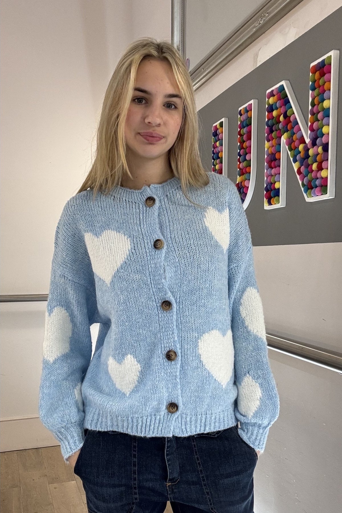 Cosy Heart Cardigan