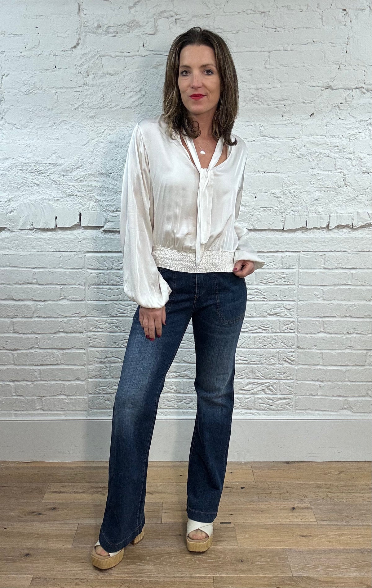 The Bessy Bow Blouse