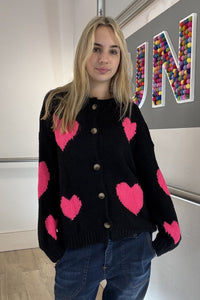 Cosy Heart Cardigan