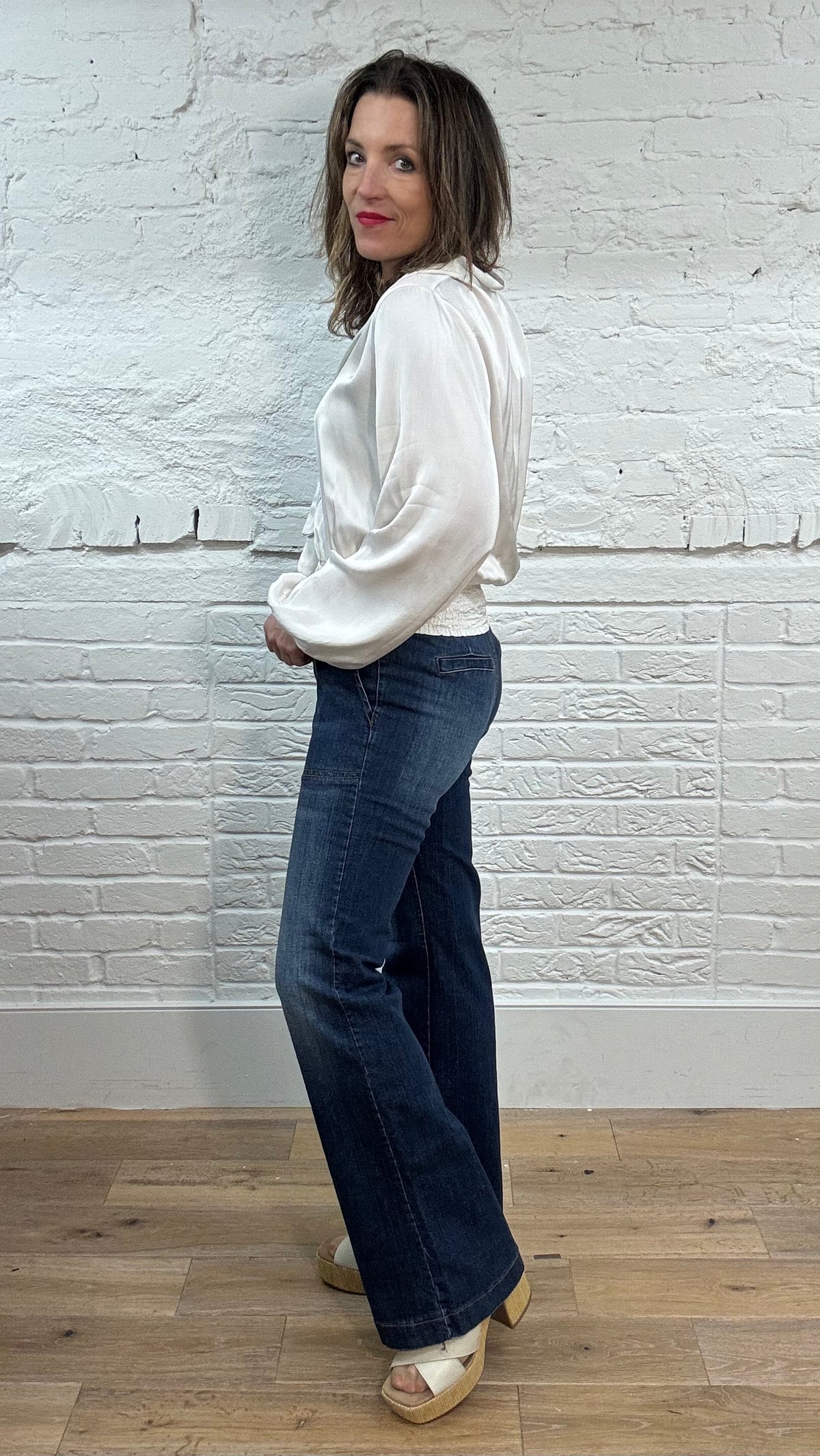 The Bessy Bow Blouse