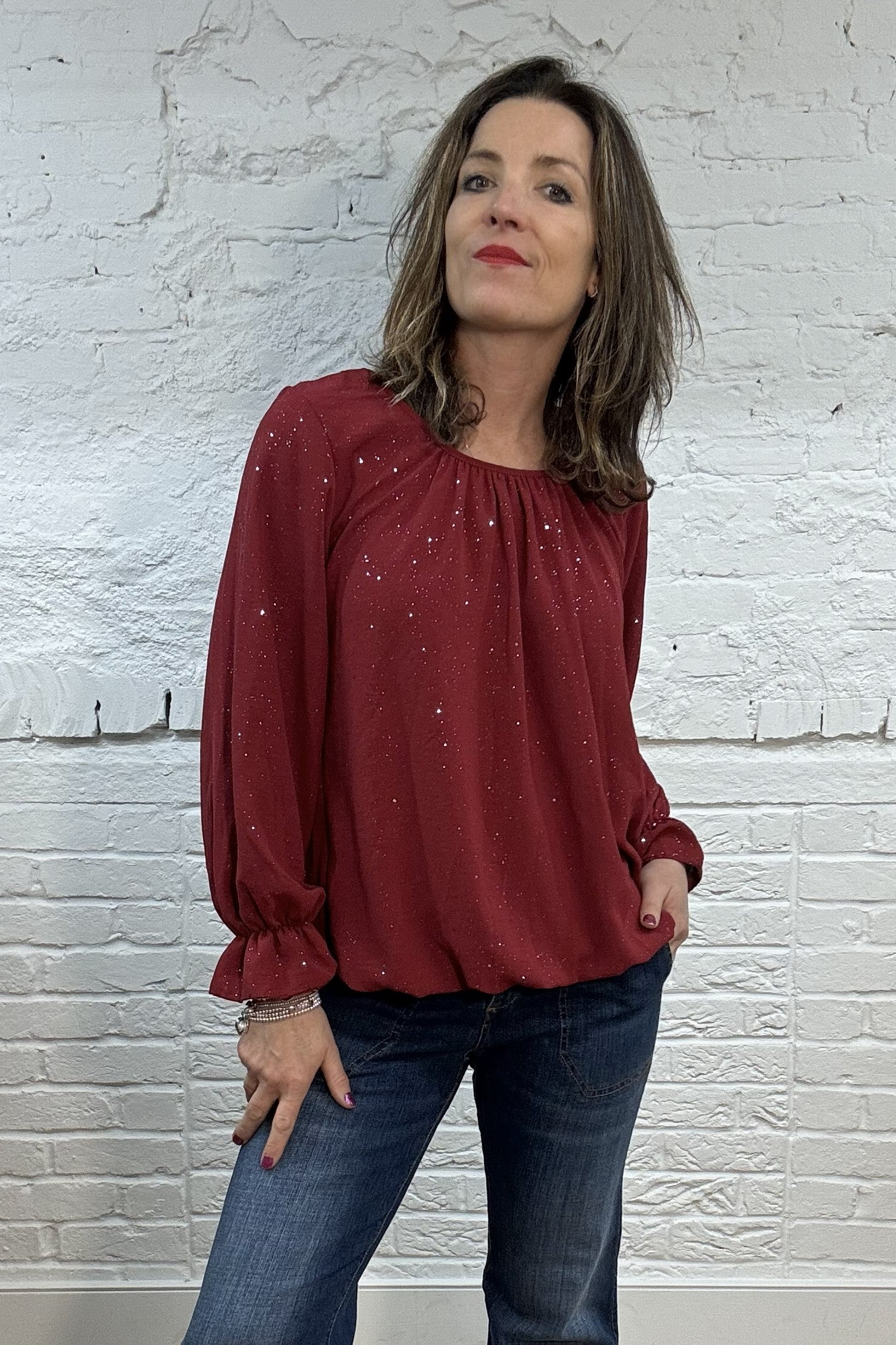 The Raya Drape Top