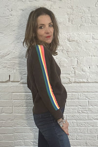 The Tabitha Rainbow Stripe Jumper