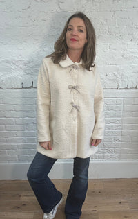 The Nellie Sparkle Bow Coat