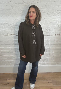 The Nellie Sparkle Bow Coat