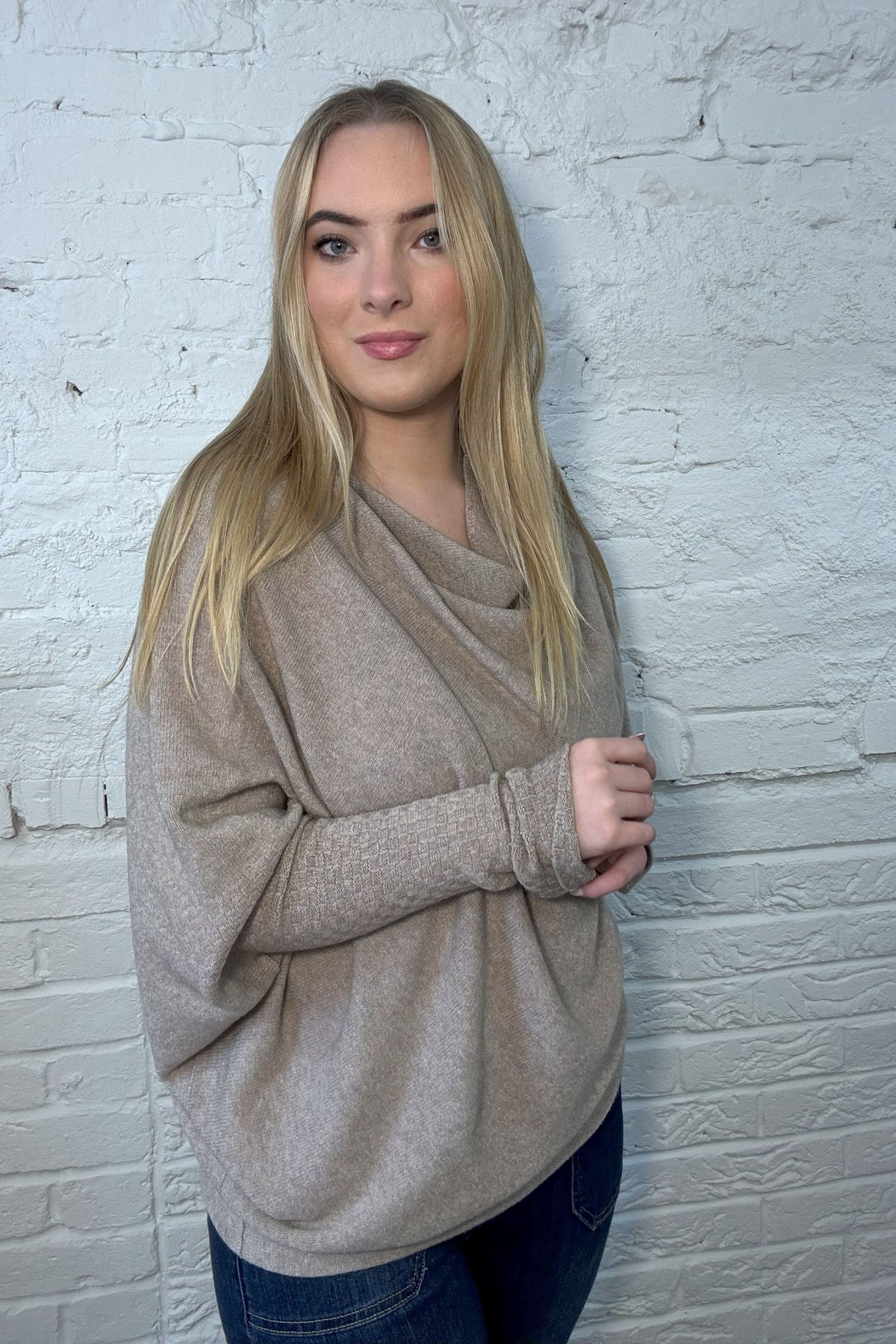 Batwing Asymmetric Jumper