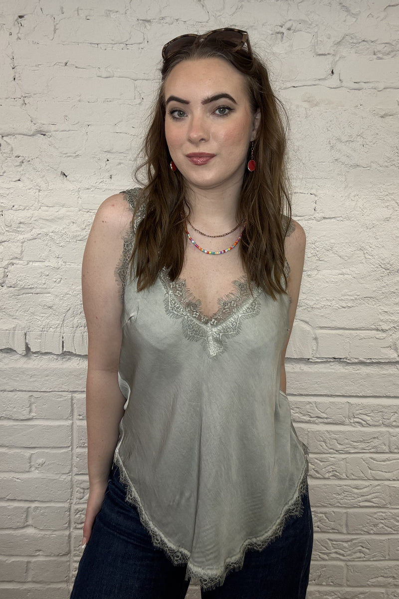 Josephine Lace Trim Cami