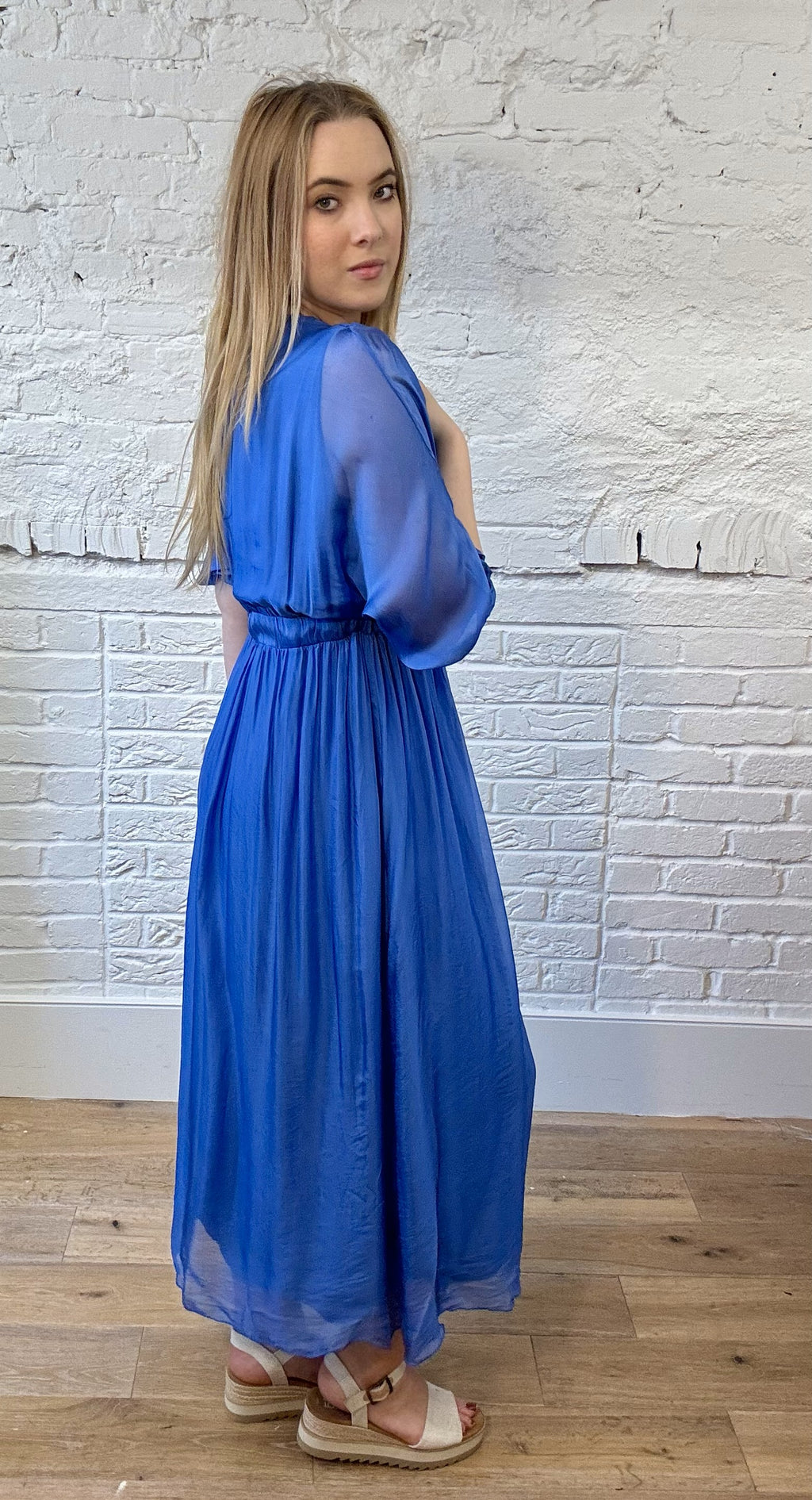The Seraphina Silk Mix Dress