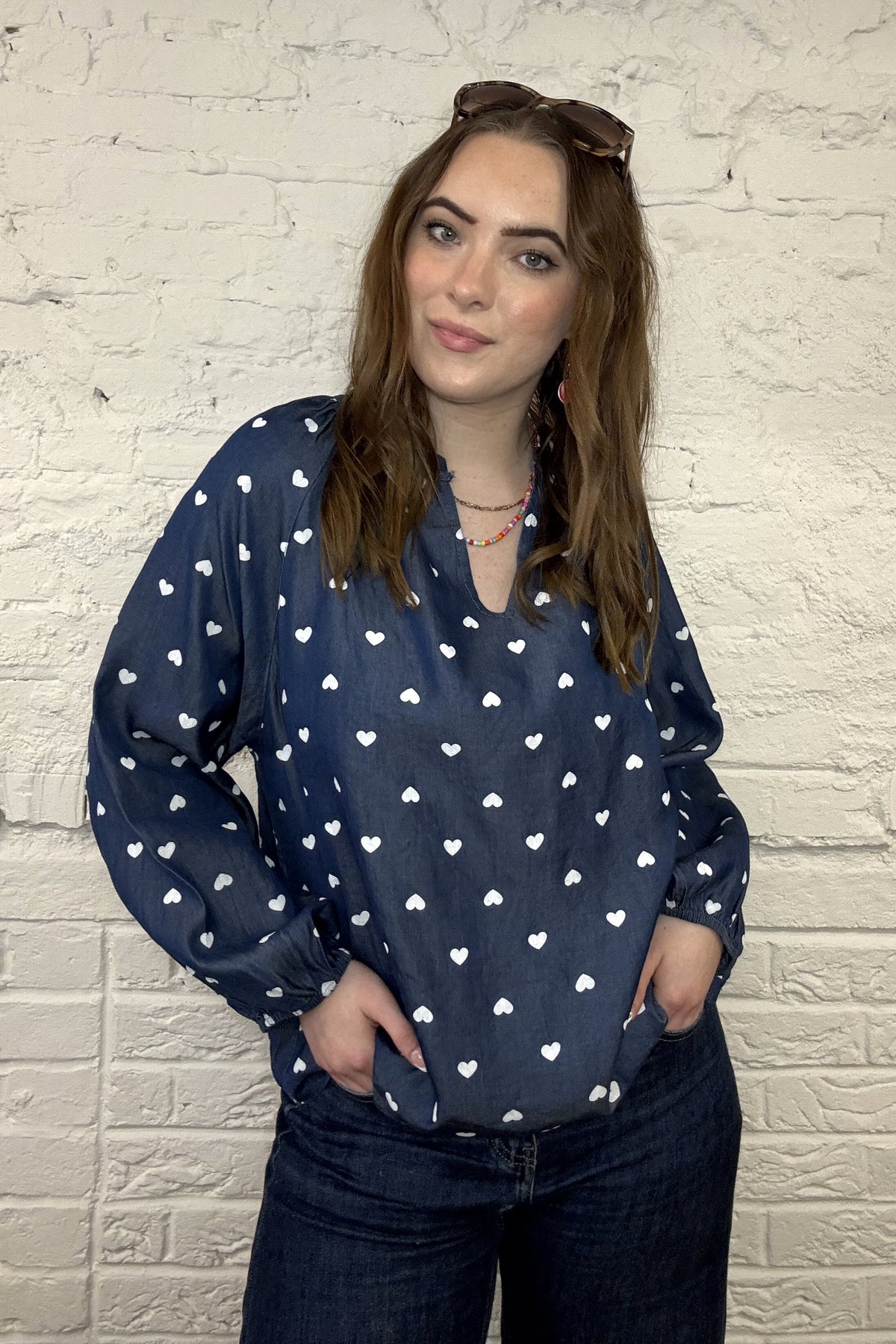 The Genevieve Heart Top