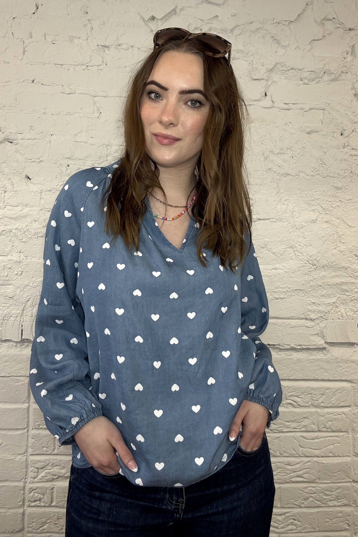 The Genevieve Heart Top