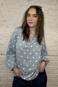 The Genevieve Heart Top