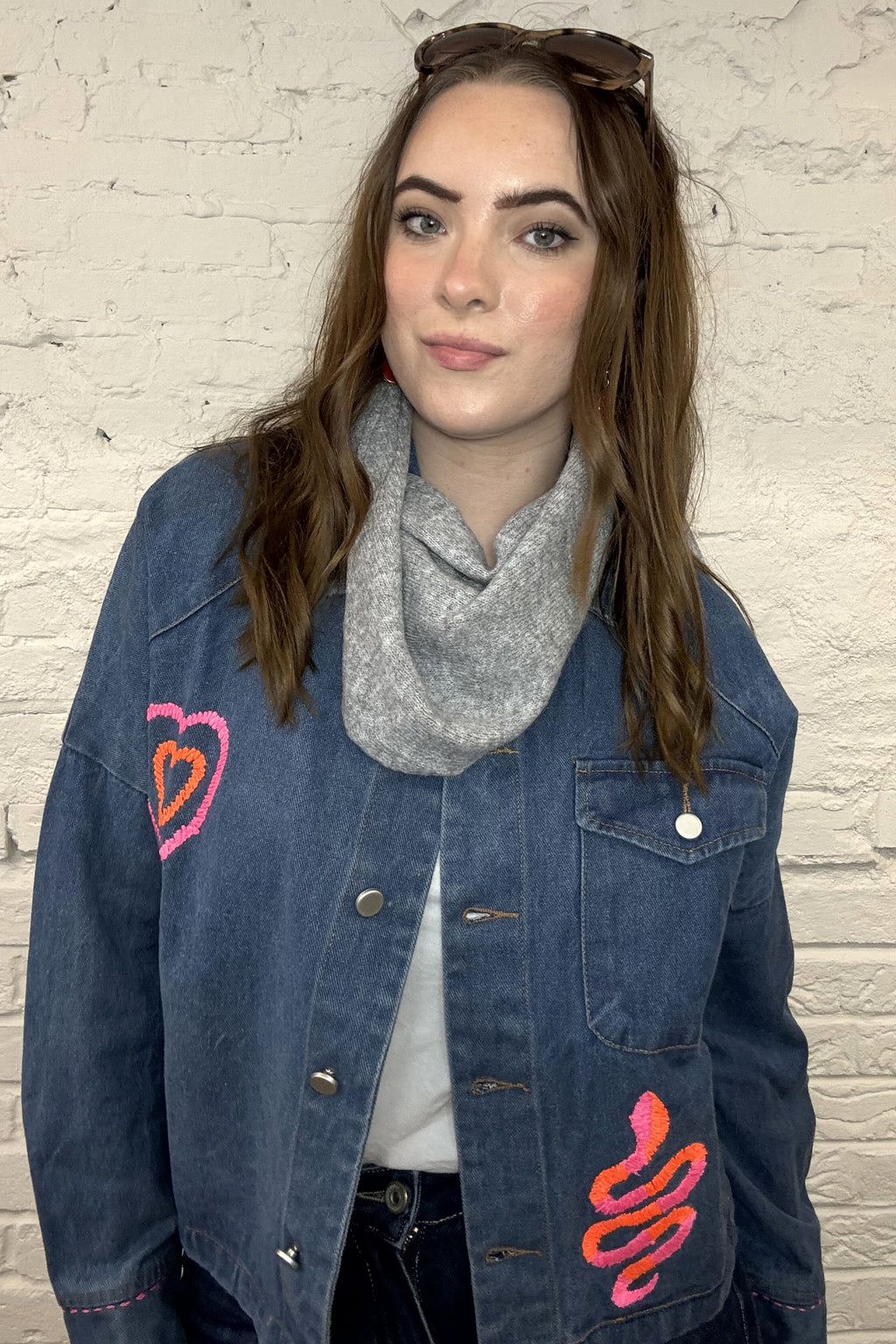 Triangle Knit Scarf