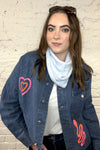 Triangle Knit Scarf