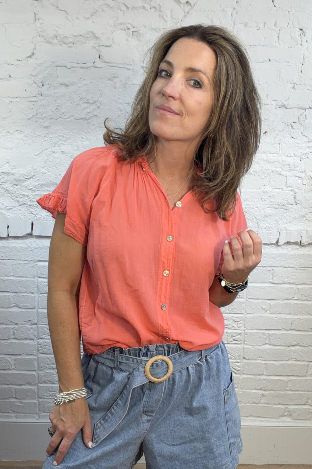 The Liane Frill Edge Top