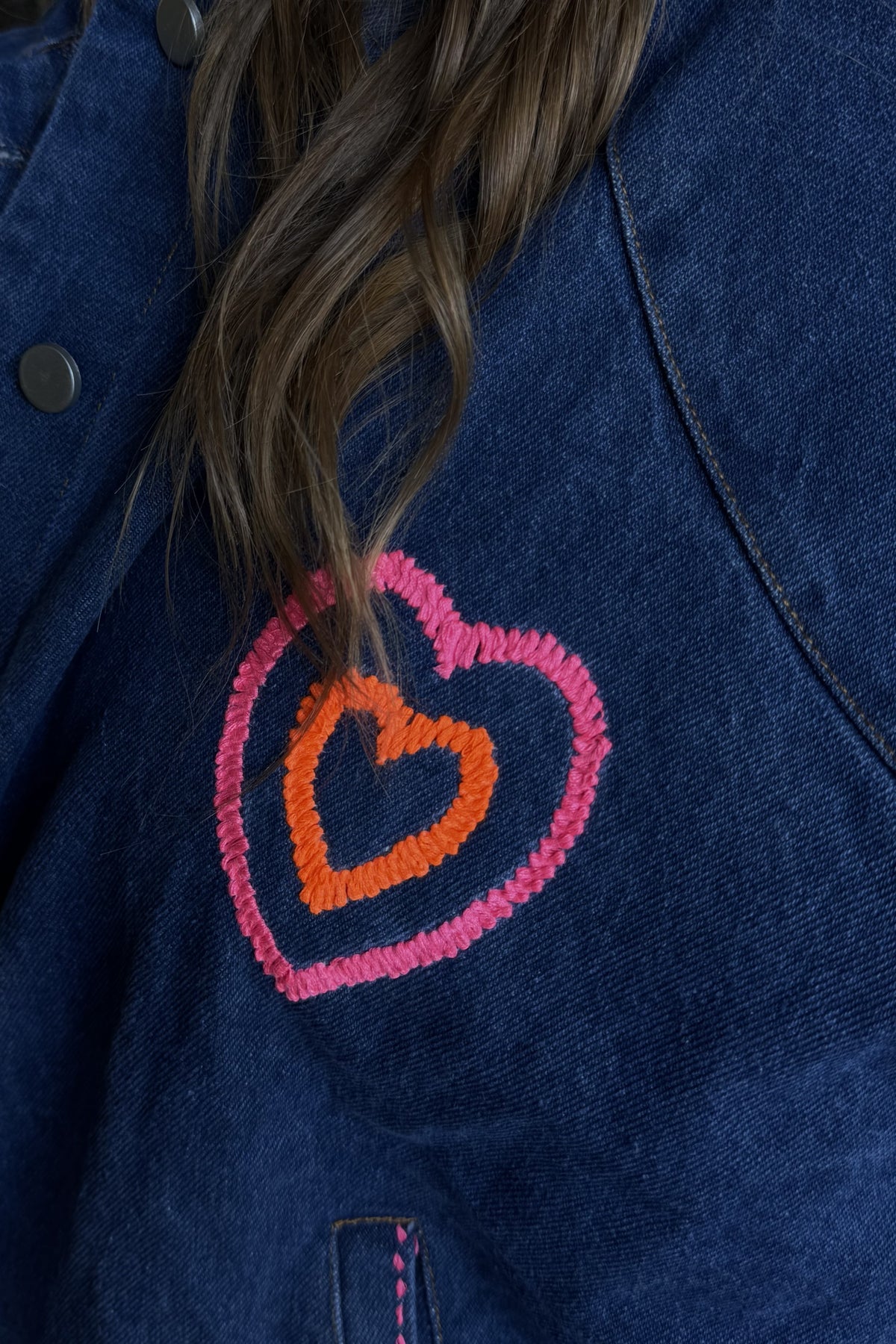 The Katana Embroidered Denim Jacket