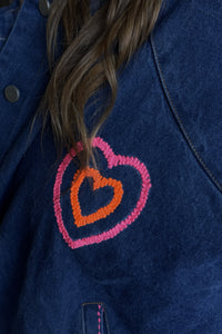 The Katana Embroidered Denim Jacket