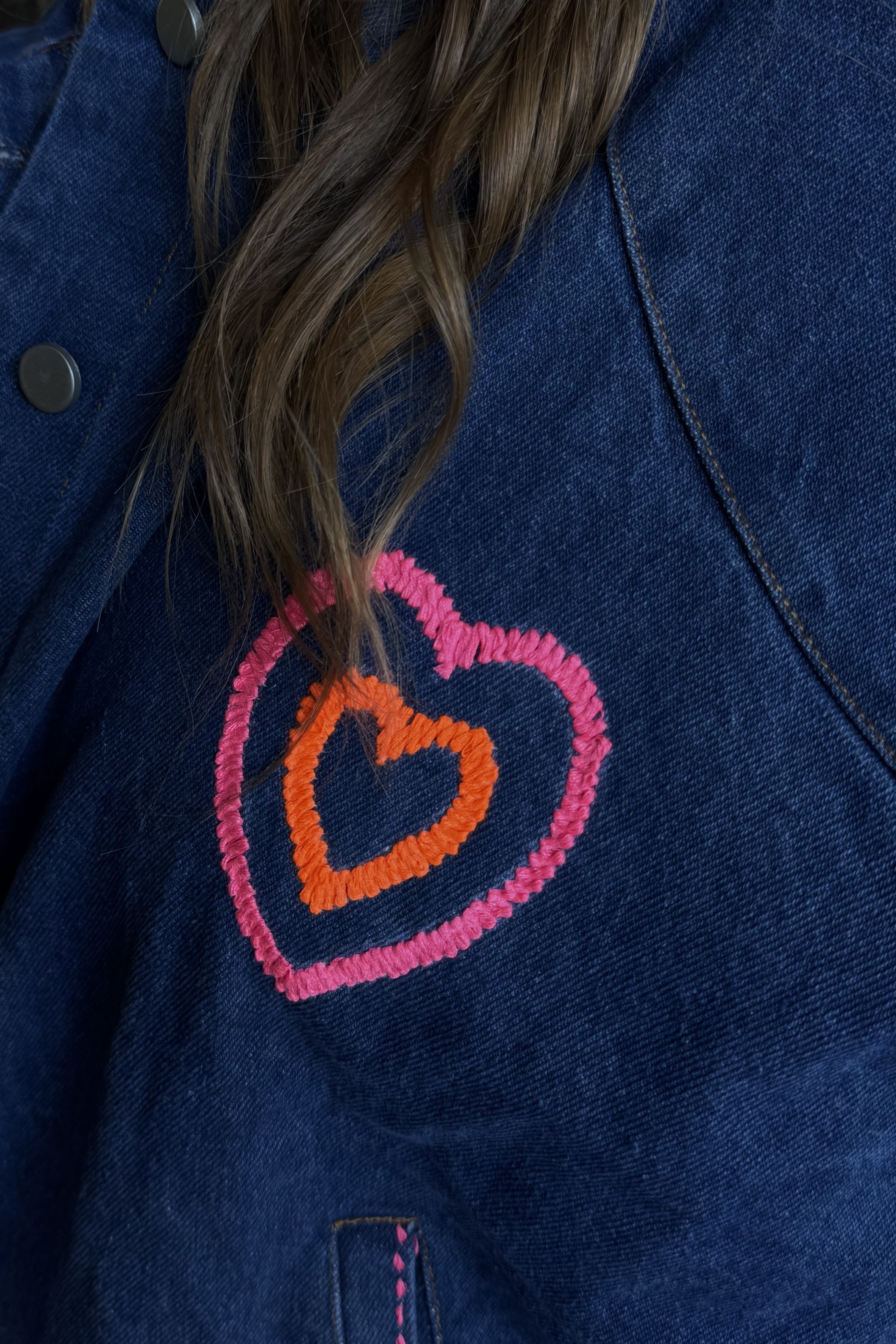 The Katana Embroidered Denim Jacket