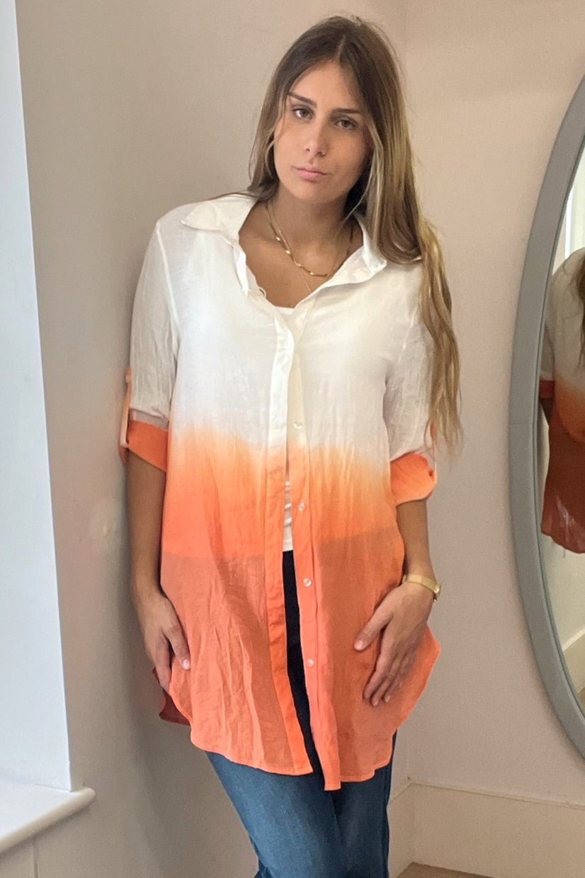 Ombre Longline Shirt