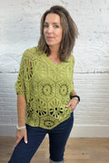 The Ottilie Double-Layer Crochet Top