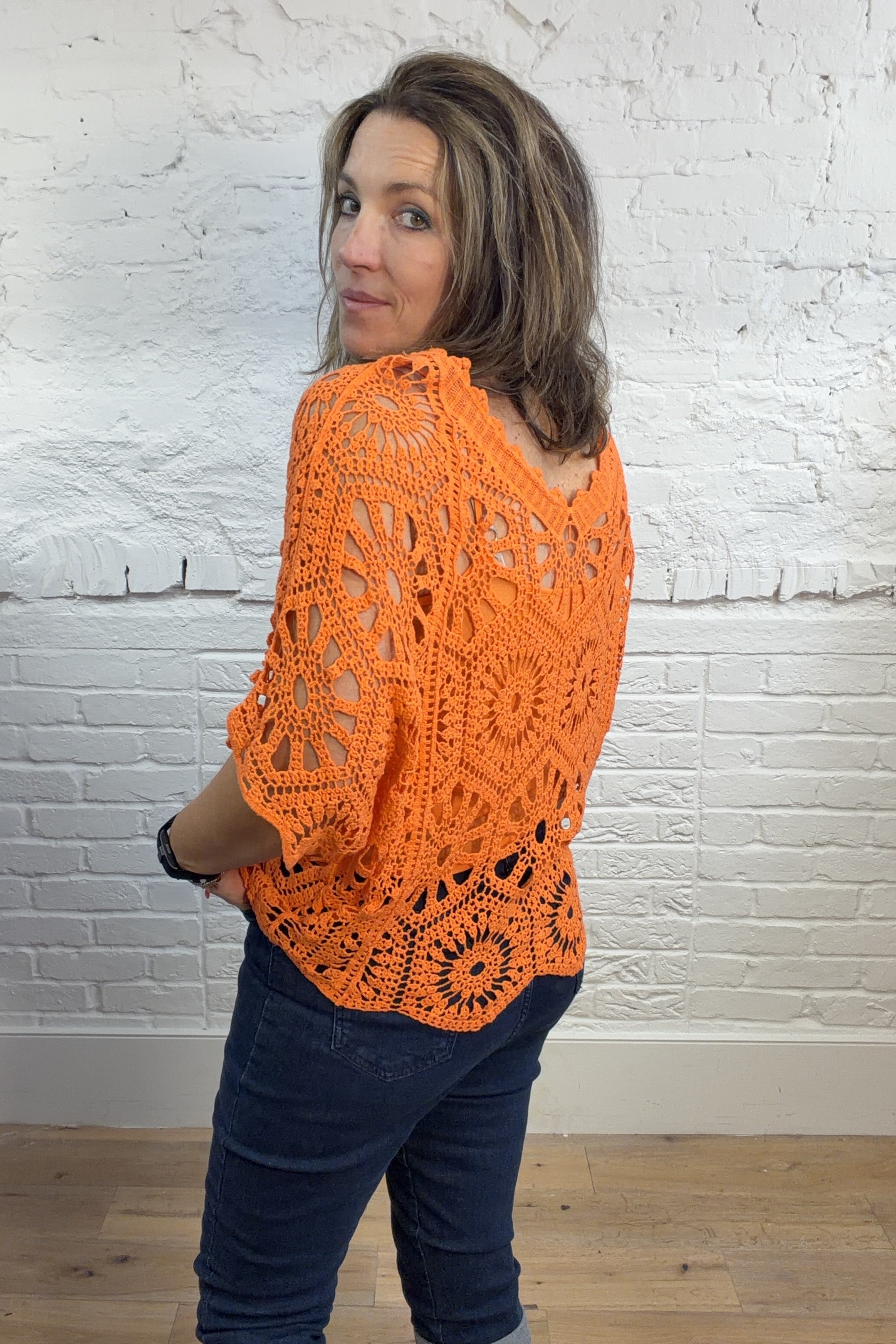 The Ottilie Double-Layer Crochet Top