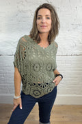 The Ottilie Double-Layer Crochet Top