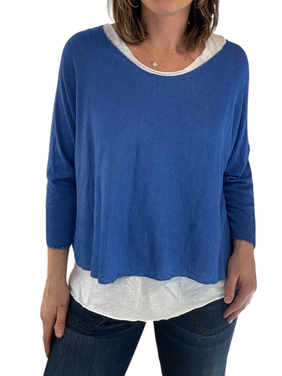 Layered V-Neck Top