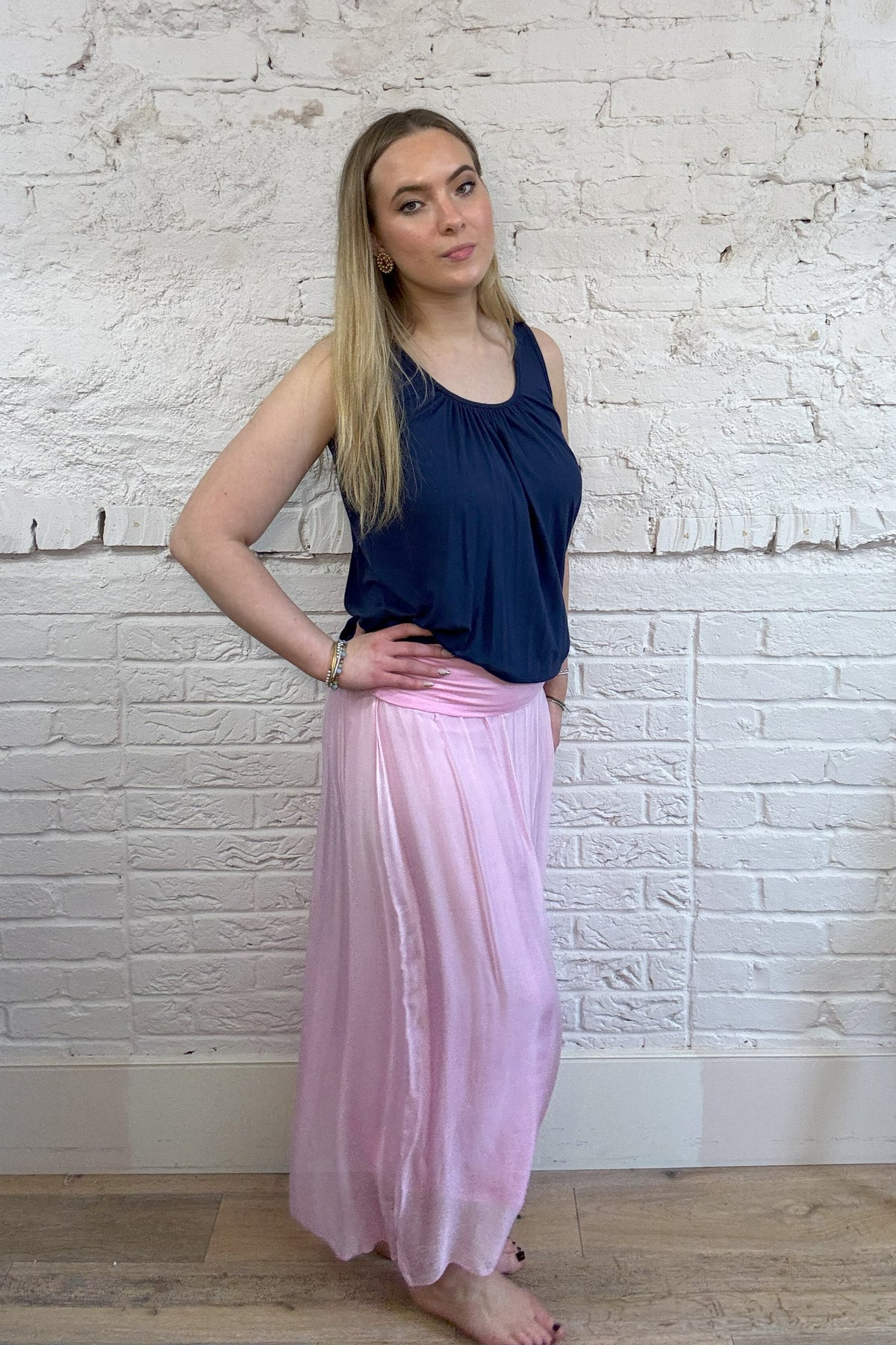 Buy Silk Overlay Skirt LUNA UK – Luna UK