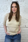 Sienna Short Sleeve Knit