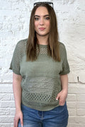 Sienna Short Sleeve Knit