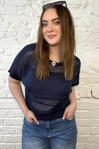 Sienna Short Sleeve Knit