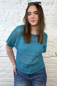 Sienna Short Sleeve Knit