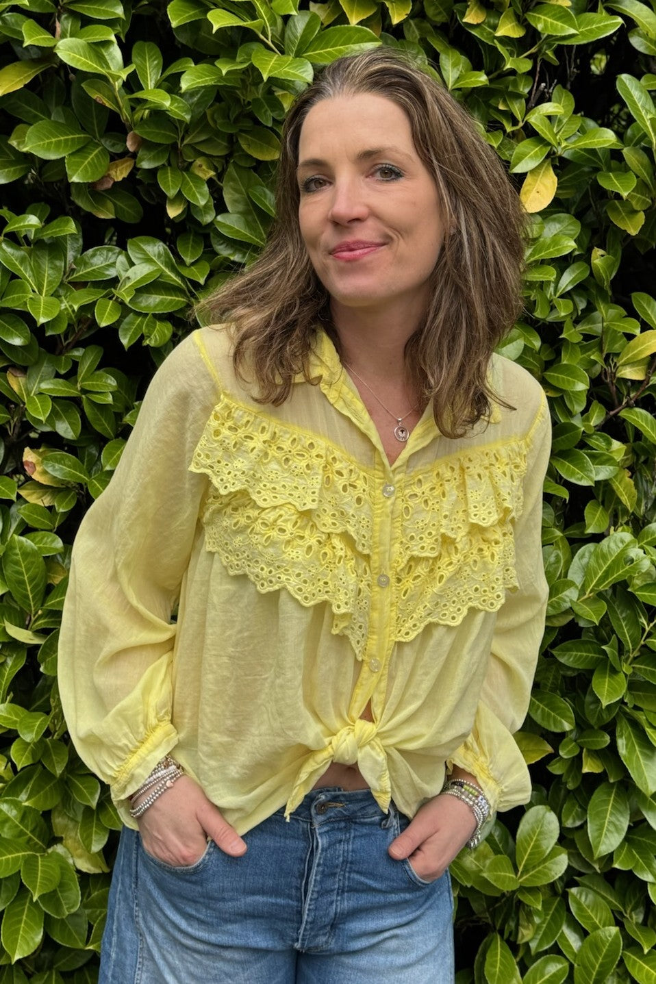 The Seraphine Broderie Blouse