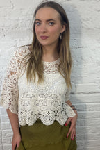The Bracken Crochet Top