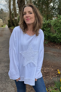 Evie Relaxed Star Top