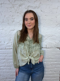 The Seraphine Broderie Blouse