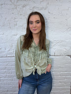 The Seraphine Broderie Blouse