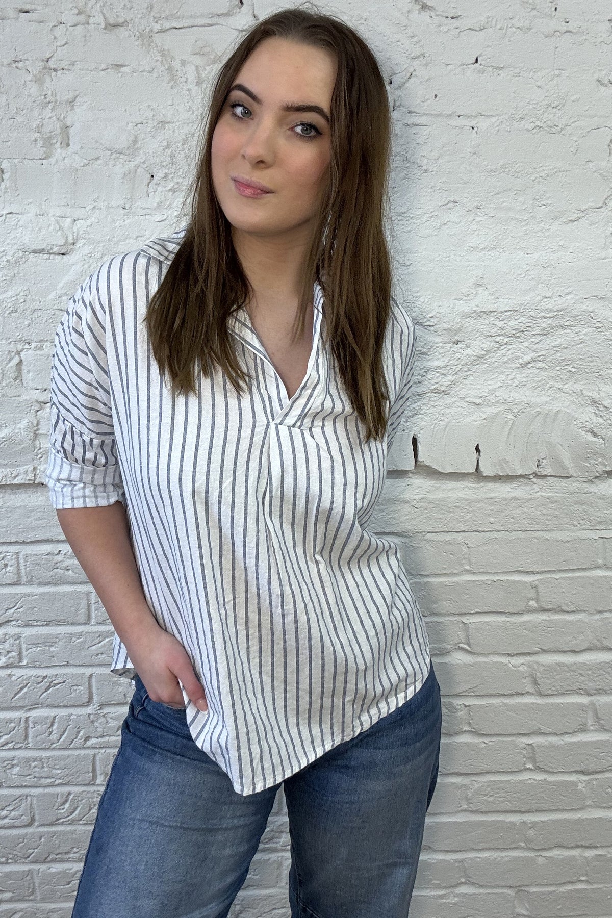 The Quinn Stripe Shirt