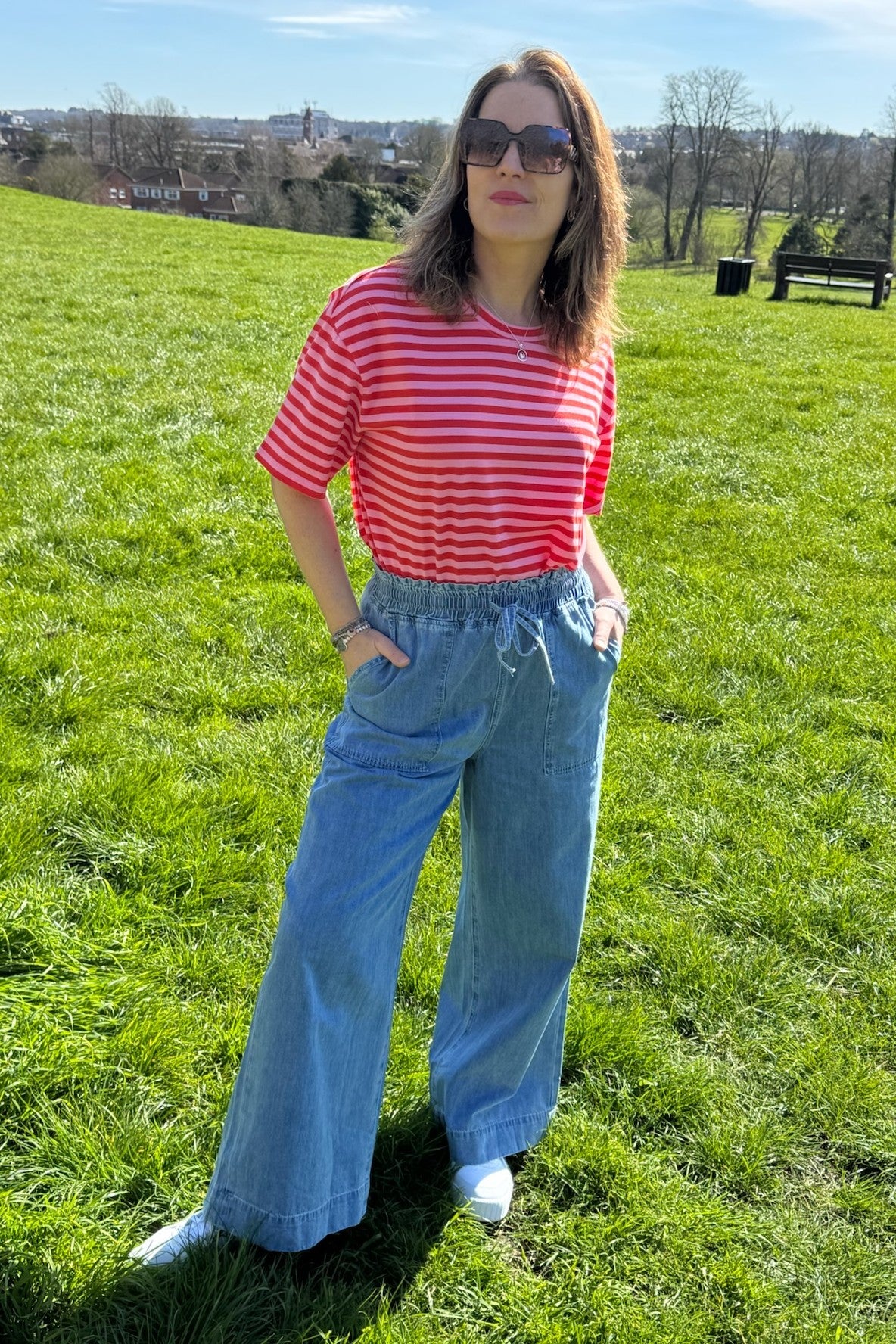 The Odette Wide-Leg Trousers