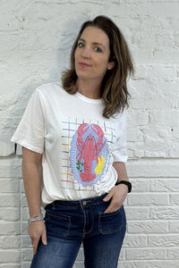 Colour Pop Lobster Tee
