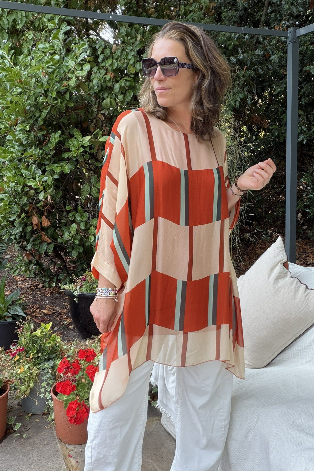 The Alia Silk Tunic