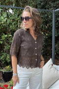 Jessie Lace Detail Top