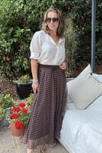 Hadleigh Polka Dot Skirt