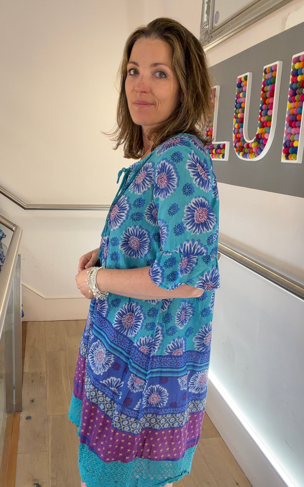 Hannah Boho Cotton Dress