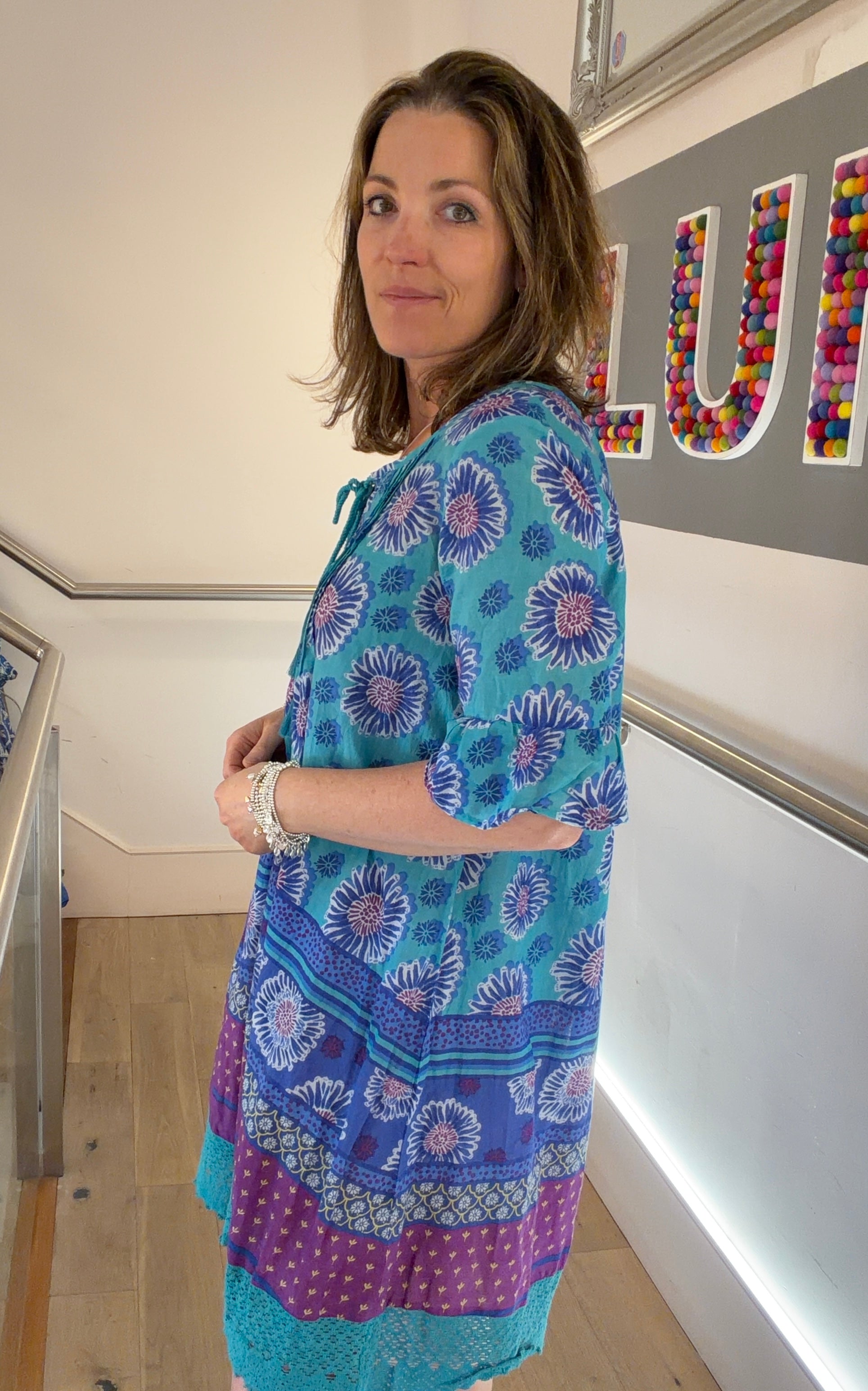 Hannah Boho Cotton Dress