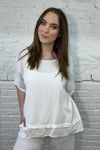 Janna Cotton & Linen Relaxed Top