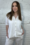 Pia Relaxed Cotton-Linen Shirt