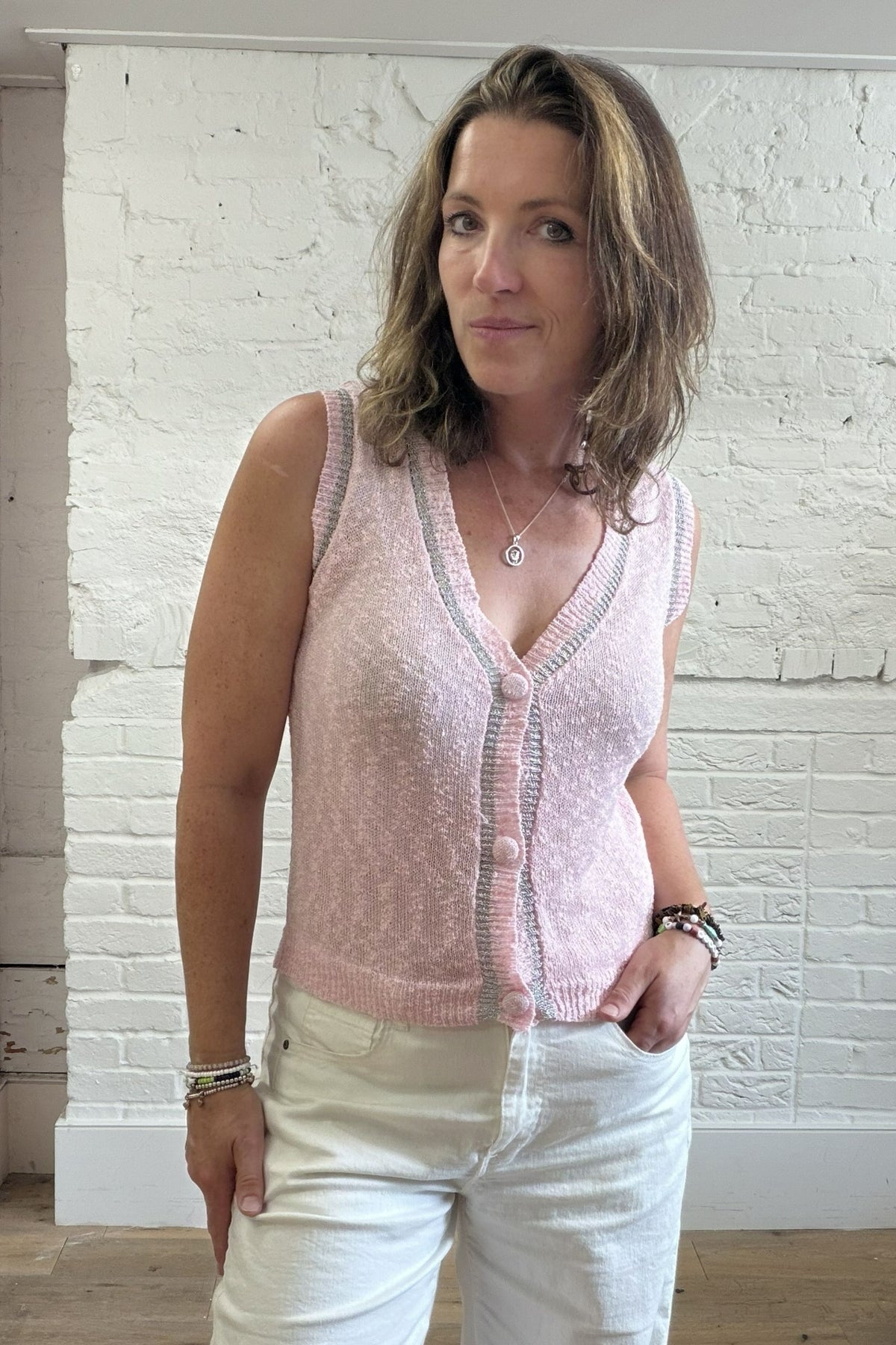 The Drew Button-Up Vest