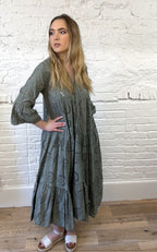 Broderie Anglaise Tiered Dress