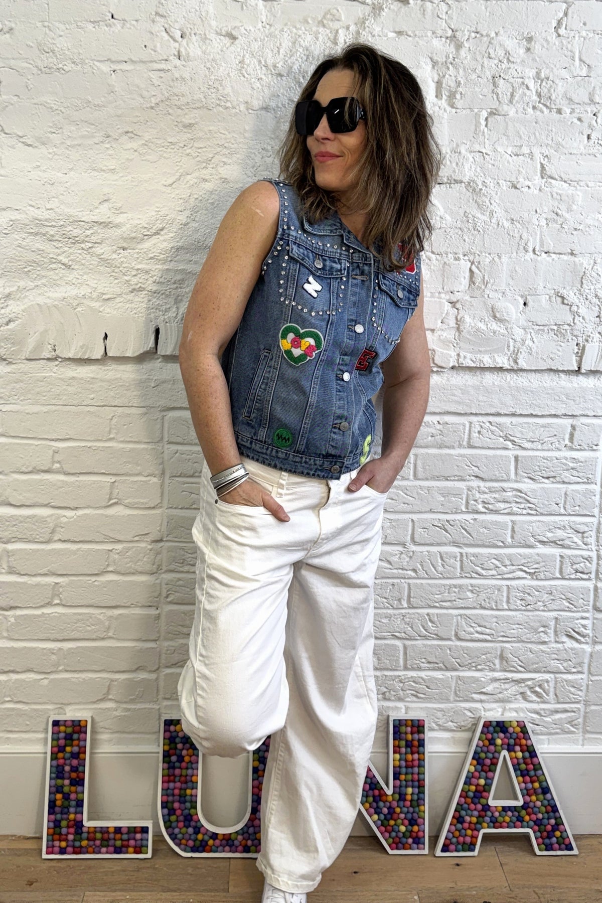 The Lexi Denim Vest