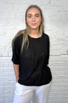 100% Cotton Plain Short Sleeve Top (Smaller Fit)