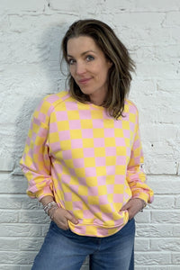 The Molly Check Sweatshirt